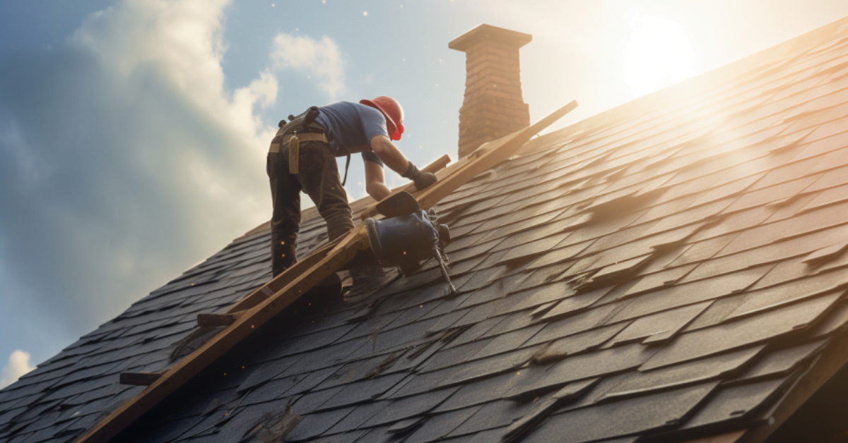 DIY residential roof repair
